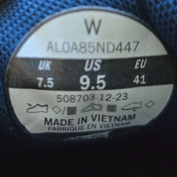 Altra Lone Peak 8, Women's 9.5, Navy/Coral - Picture 11 of 11